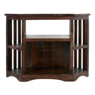 Hexagonal Wooden Storage Unit For Sale