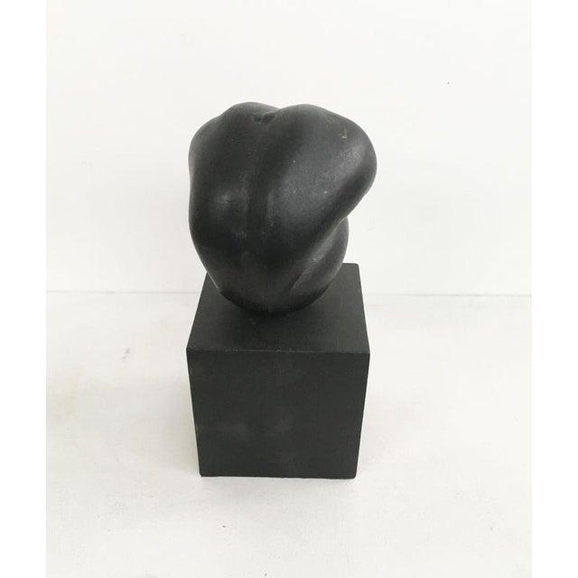 Patrizia Guerresi, Italian Black Abstract Sculpture, 1988, Aluminum For Sale - Image 14 of 16