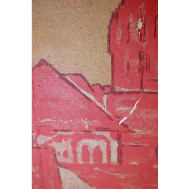Art Nouveau Exhibition Poster of Saxony by Otto Fischer, Dresden, 1896 For Sale - Image 9 of 18