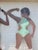 Vintage 1960's 7-Foot Tall Hand Painted Plywood Cutouts - Ike & Tina Turner Revue For Sale - Image 4 of 18