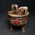 Cream Vintage Chinese Archaic-Style Stone Censer With Twin Handles and Floral Relief Carvings For Sale - Image 8 of 9