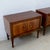 Mid-Century Bedside Tables in Italian Briar Design, 1950s, Set of 2 For Sale - Image 15 of 18