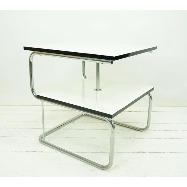 1930s Classic Bauhaus Coffee Table or Side Table from Mücke Melder, 1930s For Sale - Image 5 of 7