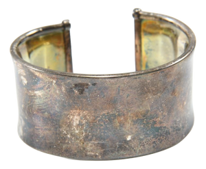 Vintage 925 Silver Bangle, 1970s