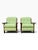 Arts & Crafts Pair of Vintage Mission Oak Arts & Crafts Lounge Chairs For Sale - Image 3 of 12