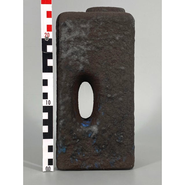 Fat Lava Ceramic Vase from Uebelacker Keramik, Germany, 1960s-1970s For Sale - Image 10 of 11