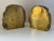 Pair of Vintage Hollywood Regency Brass Lion Head Bookends or Bookshelf Decor For Sale - Image 4 of 8