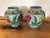 Ceramic English Tulip Decorated Cachepots/Jardinieres - a Pair For Sale - Image 7 of 7
