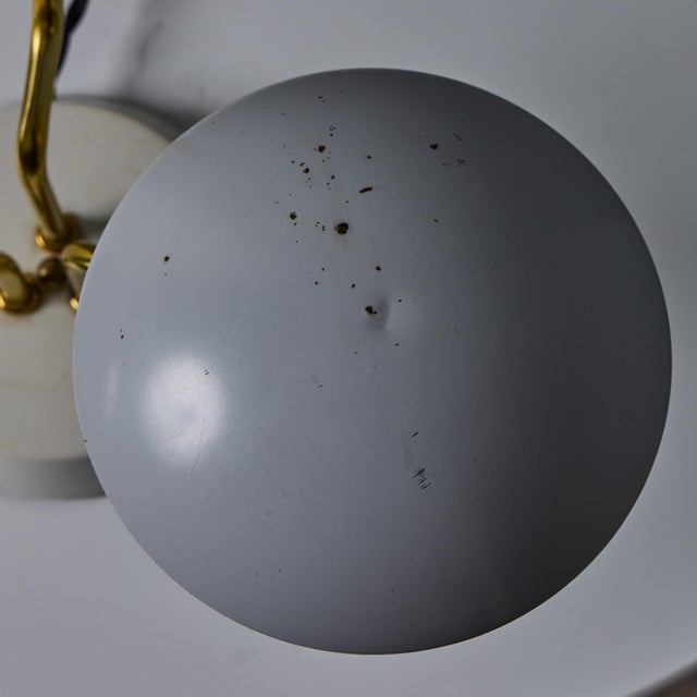 1950s Gino Sarfatti Tricolore Grey Table Lamp for Arteluce For Sale - Image 14 of 18