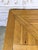 French Provincial Parquetry Drop-Leaf Pedestal Dining Table For Sale - Image 14 of 14