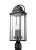 Transitional Sean Lavin by Visual Comfort Studio Wellsworth Post Lantern, Antique Bronze For Sale - Image 3 of 3
