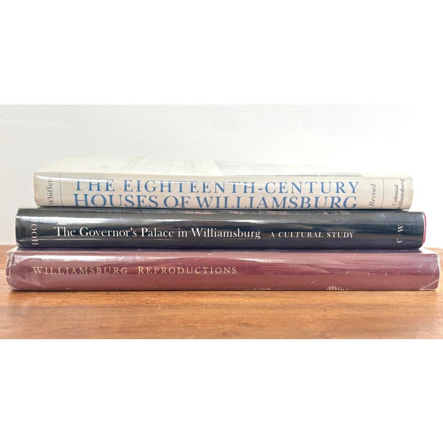 American Late 20th Century Williamsburg Virginia Hardcover Book Bundle, Set of 3 For Sale - Image 3 of 17