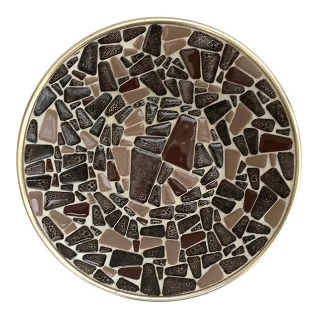 Mid Century Mosaic Bowl Chairish