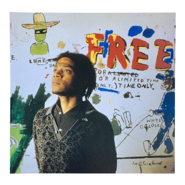 Vintage Jean-Michel Basquiat Gallery Announcement For Sale