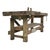 Vintage Oak Workshop Bench For Sale - Image 4 of 8