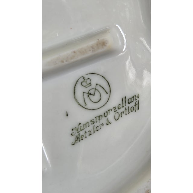 Mid-20th-Century Metzler & Ortloff German Porcelain Madonna and Child Figurine For Sale - Image 12 of 18