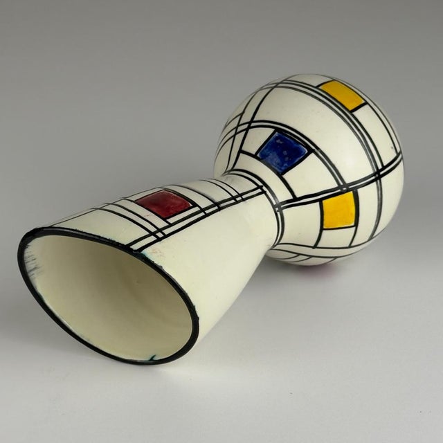 Small Mid-Century Ceramic Vase, Italy, 1970s For Sale - Image 13 of 15