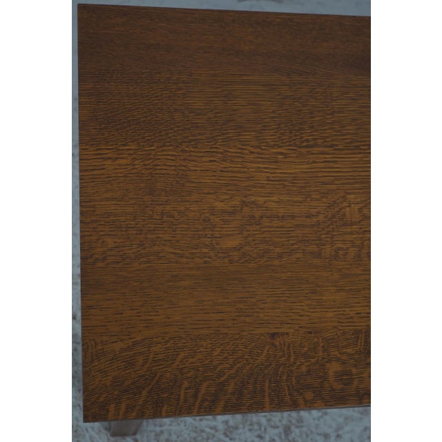 Stickley Mission Oak Rectangular Coffee Table For Sale - Image 11 of 14