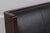 Baker Leather Mahogany Mid Century Modern King Size Bed For Sale - Image 10 of 16