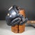 Early 20th Century Antique Leather Boxing Training Mask c.1940 For Sale - Image 5 of 6