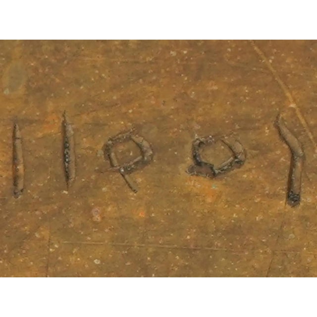 Islamic Antique Islamic Brass Basin With Engraved Motifs For Sale - Image 3 of 9