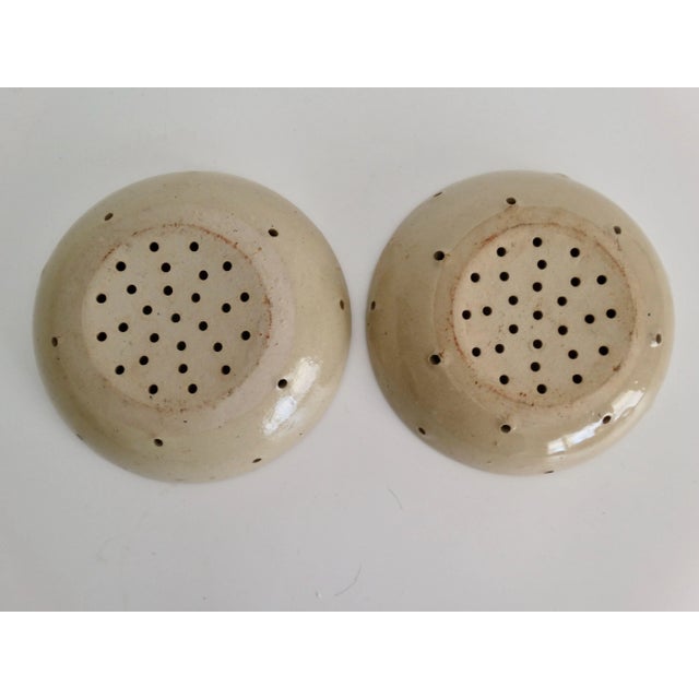 19th-Century French Cheese Mold Moule À Fromage, Pair For Sale - Image 6 of 7