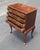 Brown Vintage Solid Cherry Queen Anne Style Silverware Chest For Sale - Image 8 of 12