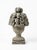 2000 - 2009 Pair of Vintage Cast Stone Fruit Basket Garden Finials & Architectural Urns For Sale - Image 5 of 12