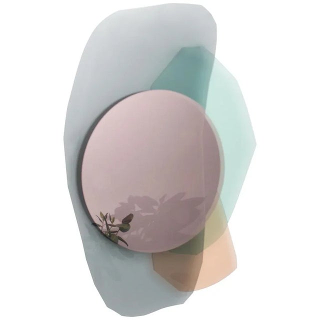 Glass Repeated Mirror I by OS and OOS For Sale - Image 13 of 13