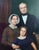 Exemplary piece of 19th century German portraiture by listed artist Hermann Heinrich Becker (1817-1885). A charming...