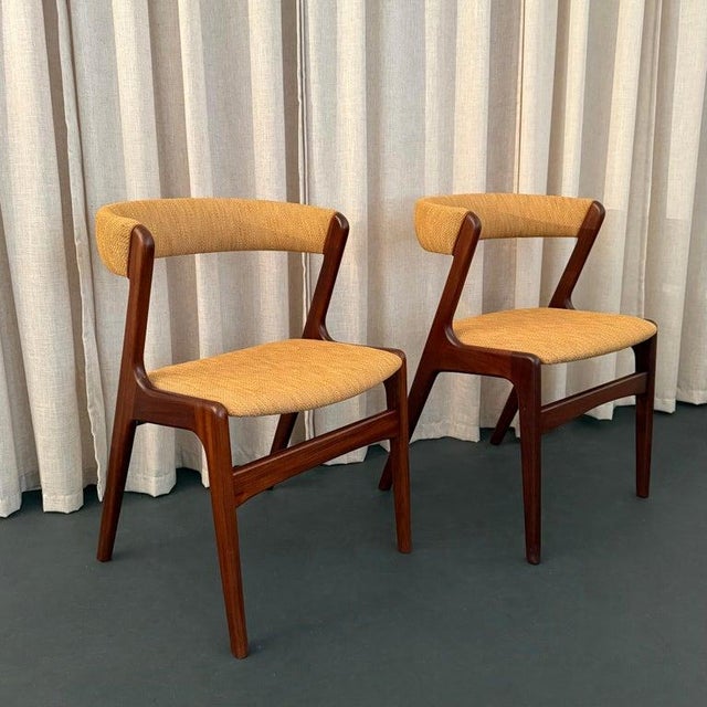 Scandinavian Modern "Fire" Chairs by Kai Kristiansen for Korup Stolefabrik For Sale In New York - Image 6 of 10