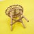 1960s Vintage Stool in Rattan, 1960s For Sale - Image 5 of 6