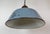 Metal Industrial Grey Enamel and Cast Iron Pendant Light, 1960s For Sale - Image 7 of 18