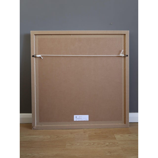 Contemporary 'Coastal Path' Original Abstract Landscape Oil Painting by British Artist Ian Mood, Framed For Sale - Image 12 of 12