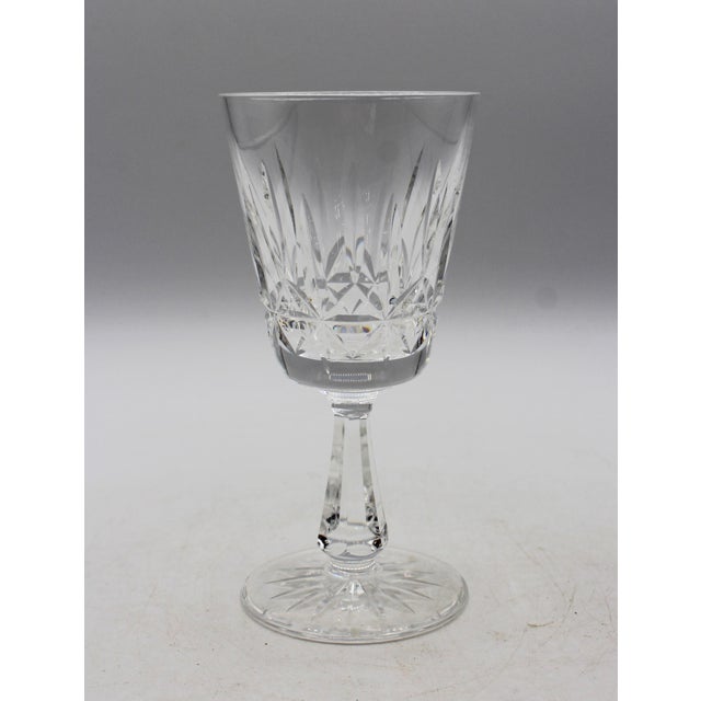 Mid-Century Modern Vintage Rosslare Claret Glasses by Waterford - Set of 8 For Sale - Image 3 of 5