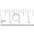 10K Two Tone Color 2/3 Cttw Diamond Kite and Twist Shank Ring (H-I Color,SI2-I1 Clarity) - Size 7 For Sale In New York - Image 6 of 6