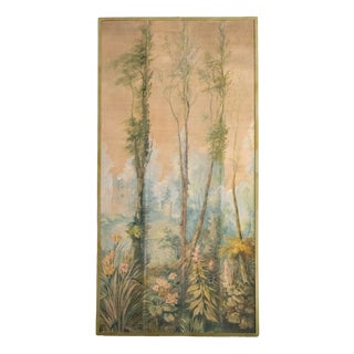 Landscape Composition, Mid-20th Century, Painting on Canvas For Sale