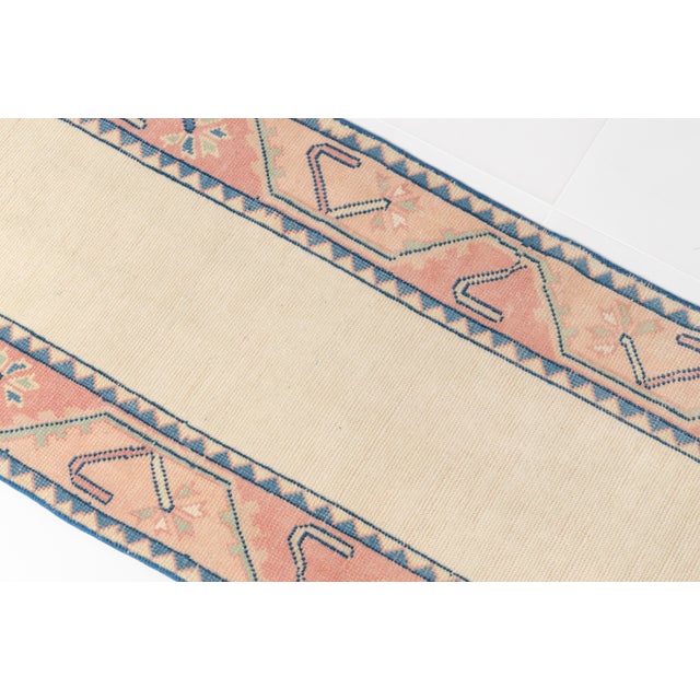 1960s Farmhouse Hallway Rug For Sale - Image 4 of 10