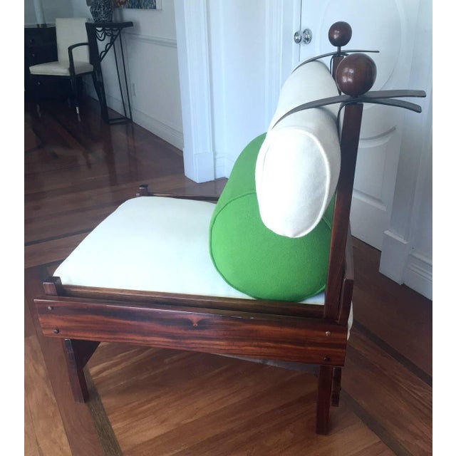 Pair of Tonico Rosewood Chairs by Sergio Rodrigues For Sale - Image 9 of 10