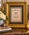 French Country Late 20th Century Barbara Barry Salon De Thé Paris Print in Ornate Gold Frame For Sale - Image 3 of 4