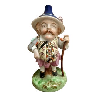 Antique Derby Porcelain Mansion House Dwarf Figurine U-22a For Sale