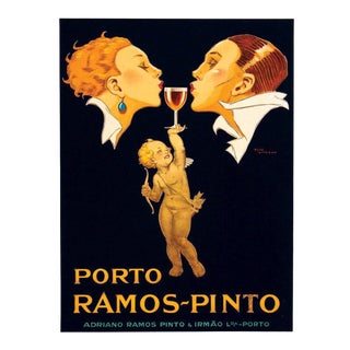 1925 Porto Ramos Pinto Poster For Sale