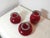 Ruby Red Murano Glass Vases, Italy, 1980s, Set of 3 For Sale - Image 4 of 10