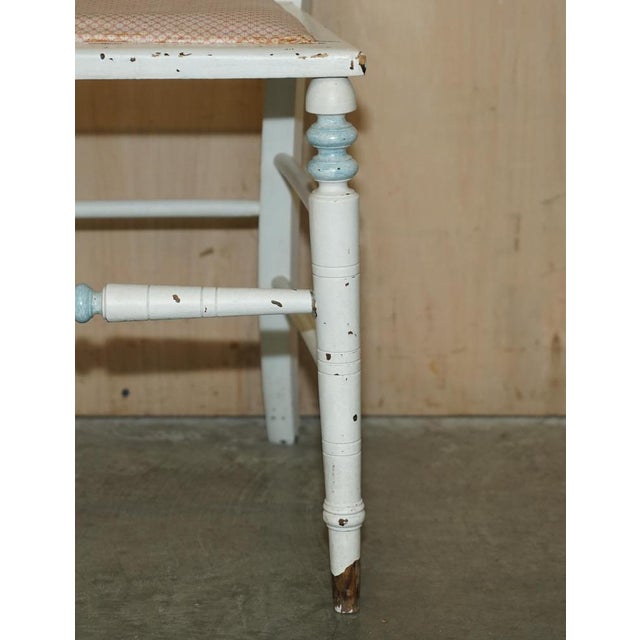 Antique French Paint Side Chair For Sale - Image 12 of 18