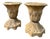 Antique Buff Terracotta English Urns, 1880, Set of 2 For Sale