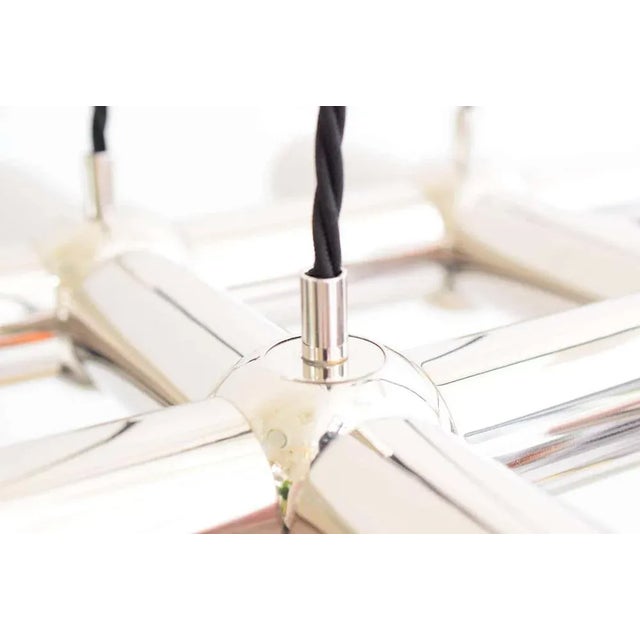 1960s Chrome Chandelier by Kalmar, 1960s For Sale - Image 5 of 10