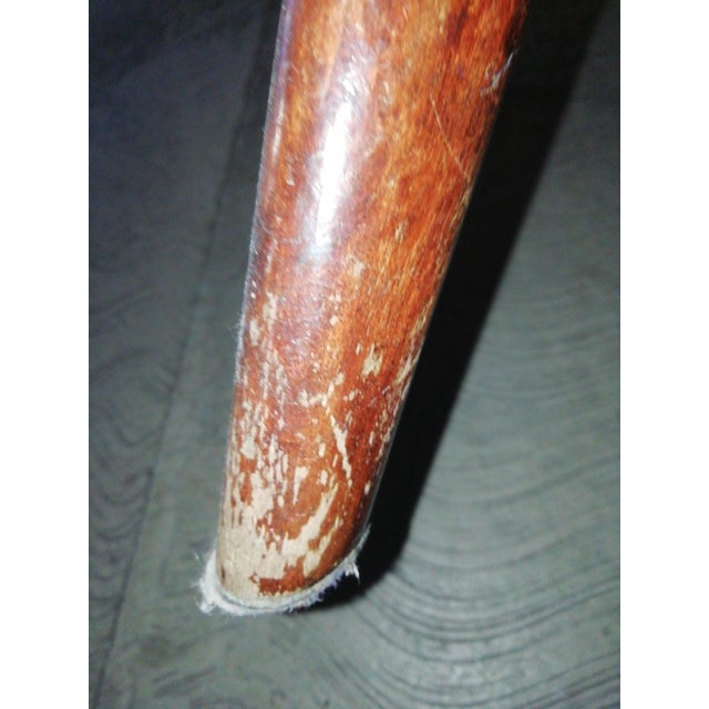 Wood Round Table by Osvaldo Borsani, Italy, 1950s For Sale - Image 7 of 8