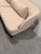 Seychelles Wood Trim Sofa in Pink Textured Weave For Sale In Washington DC - Image 6 of 9