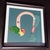 American Wearable Art, South American Parrot Shawl, Framed For Sale - Image 3 of 3