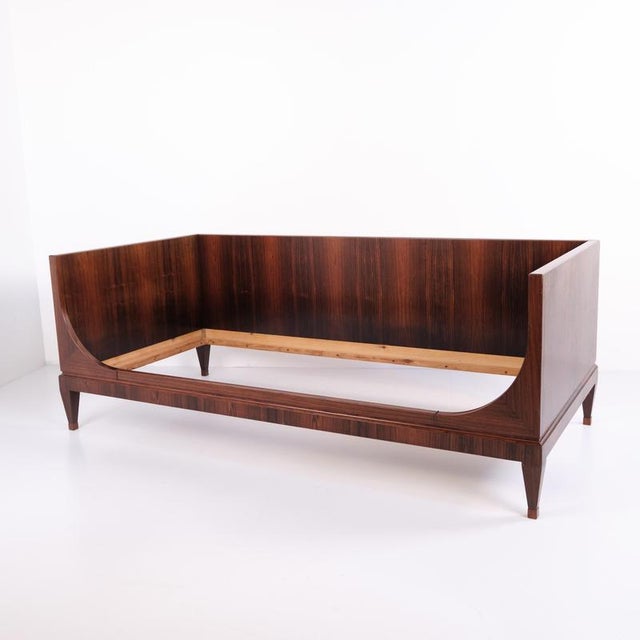 Vintage Danish Rosewood Bed, 1960s For Sale - Image 6 of 9